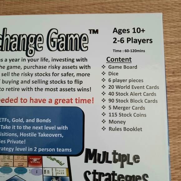The Stock Exchange Game, :Invest In The Stock Market & Retire Rich, Board Game - Picture 10 of 13
